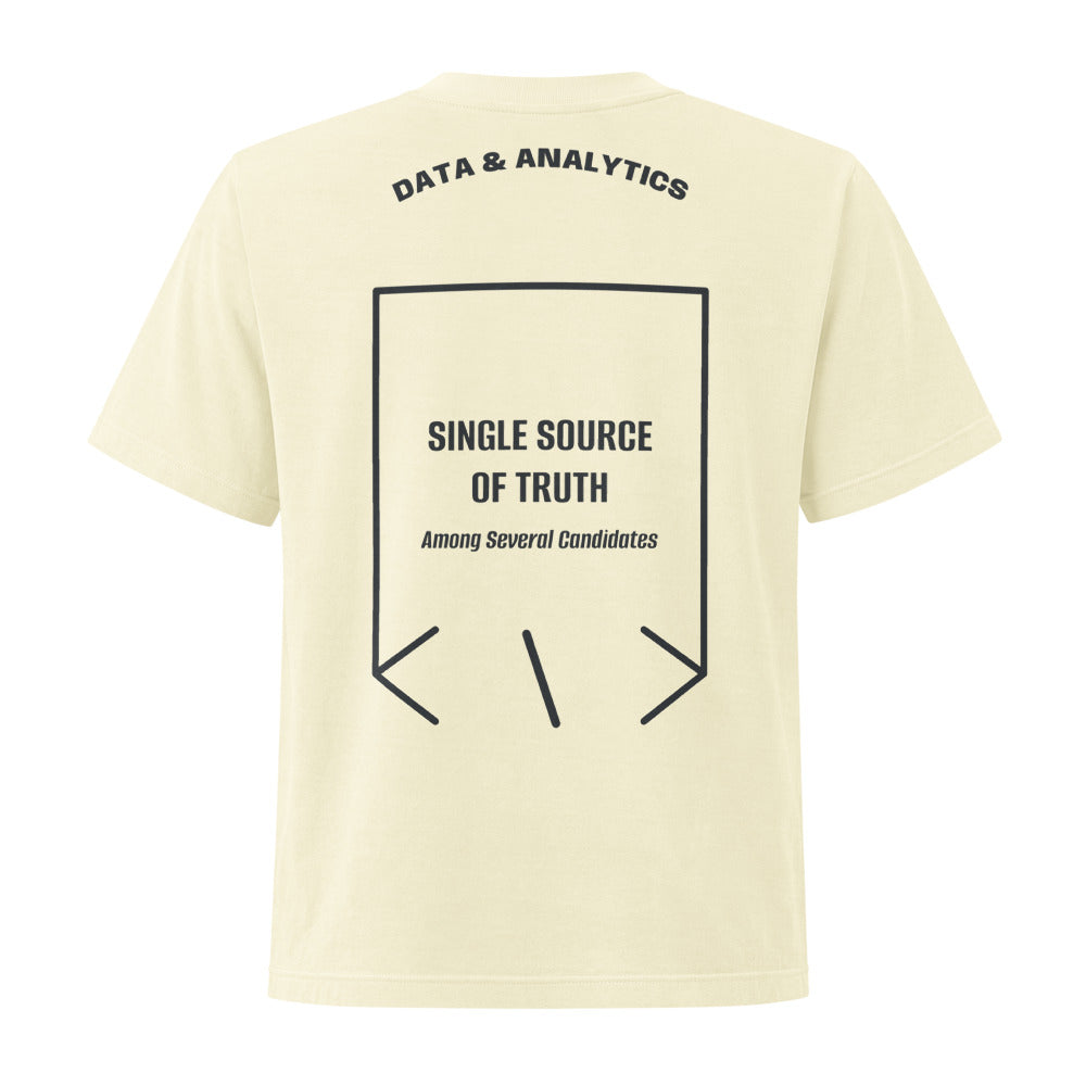 Single Source Of Truth — Buttermilk Washed Black back mockup