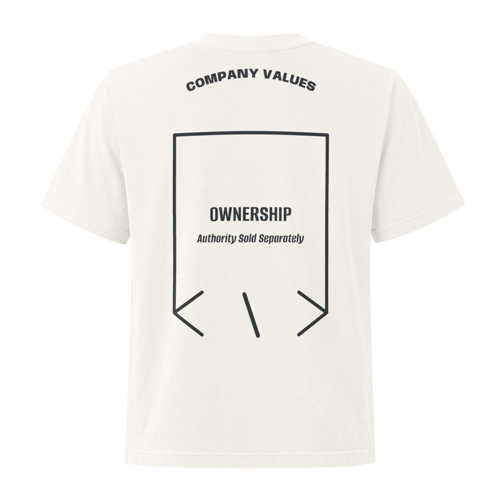 Ownership — Vintage White Washed Black back mockup