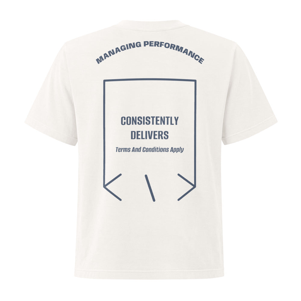 Consistently Delivers — Vintage White Washed Navy back mockup
