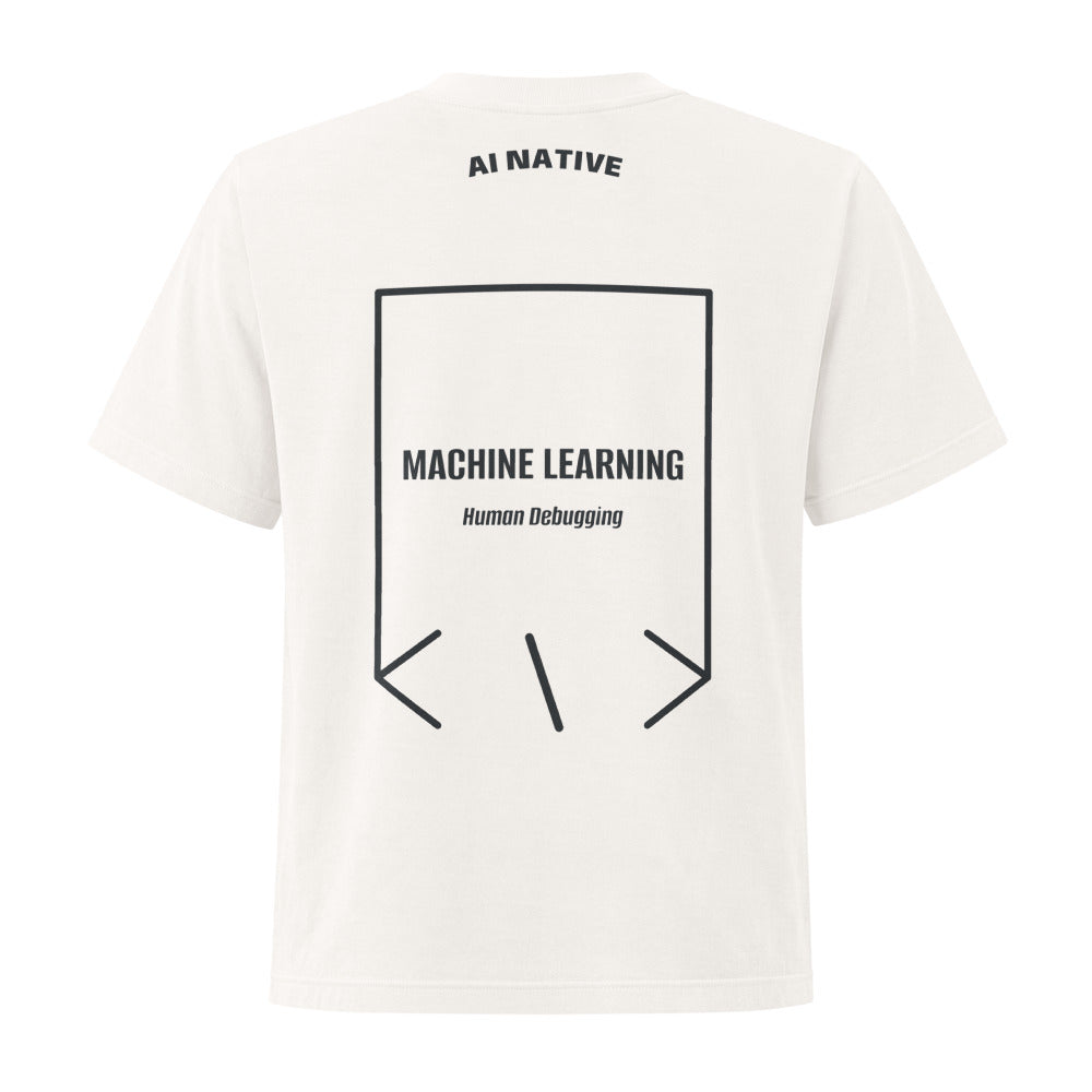 Machine Learning — Vintage White Washed Black back mockup
