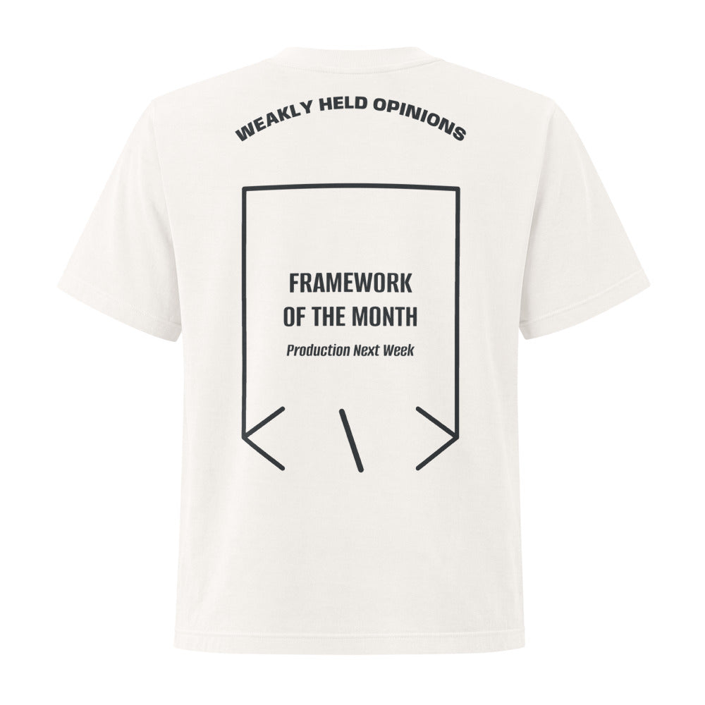 Framework Of The Month — Vintage White Washed Black back mockup
