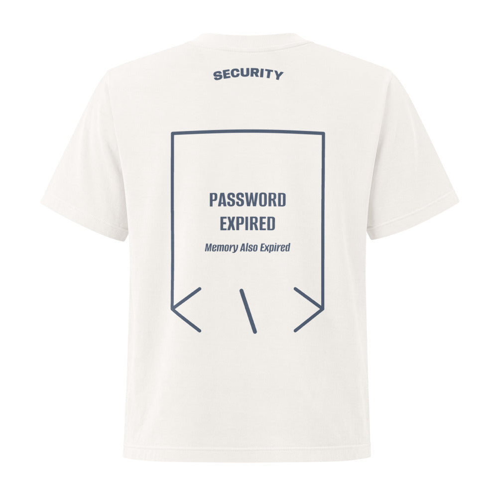 Password Expired — Vintage White Washed Navy back mockup