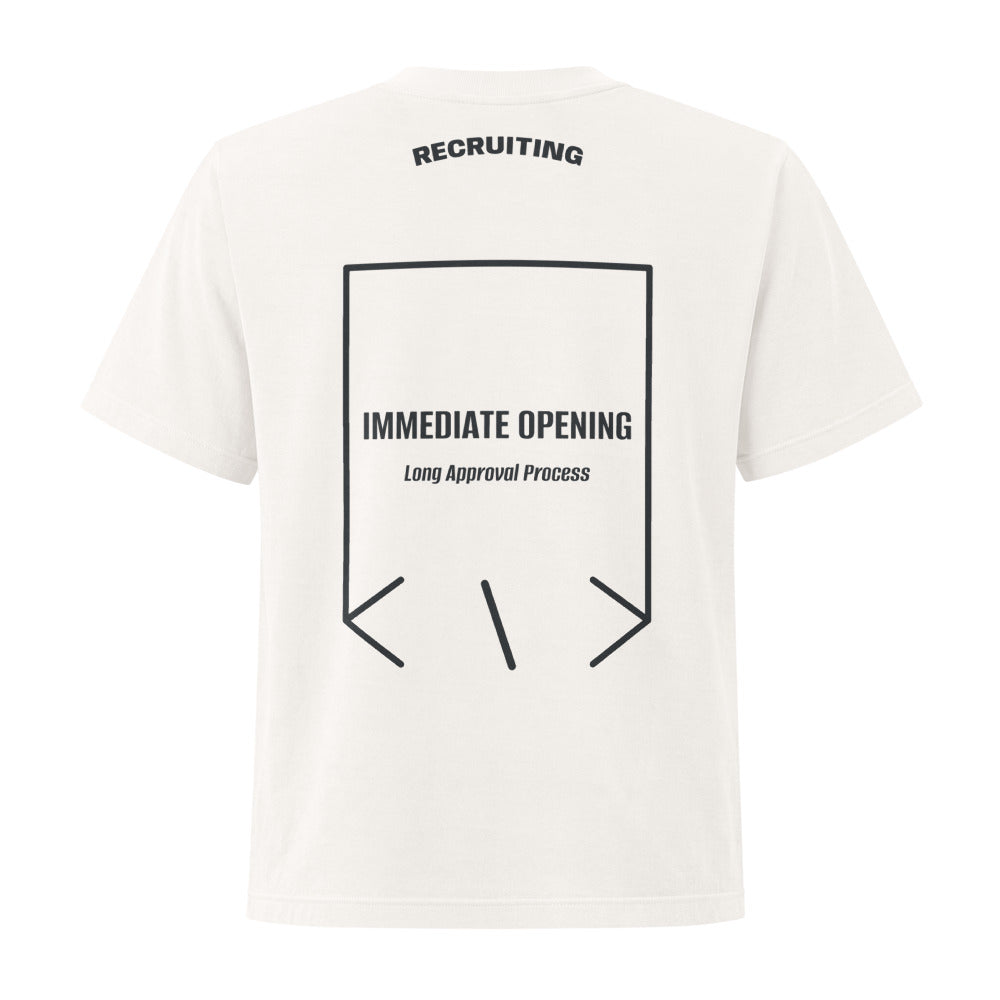 Immediate Opening — Vintage White Washed Black back mockup