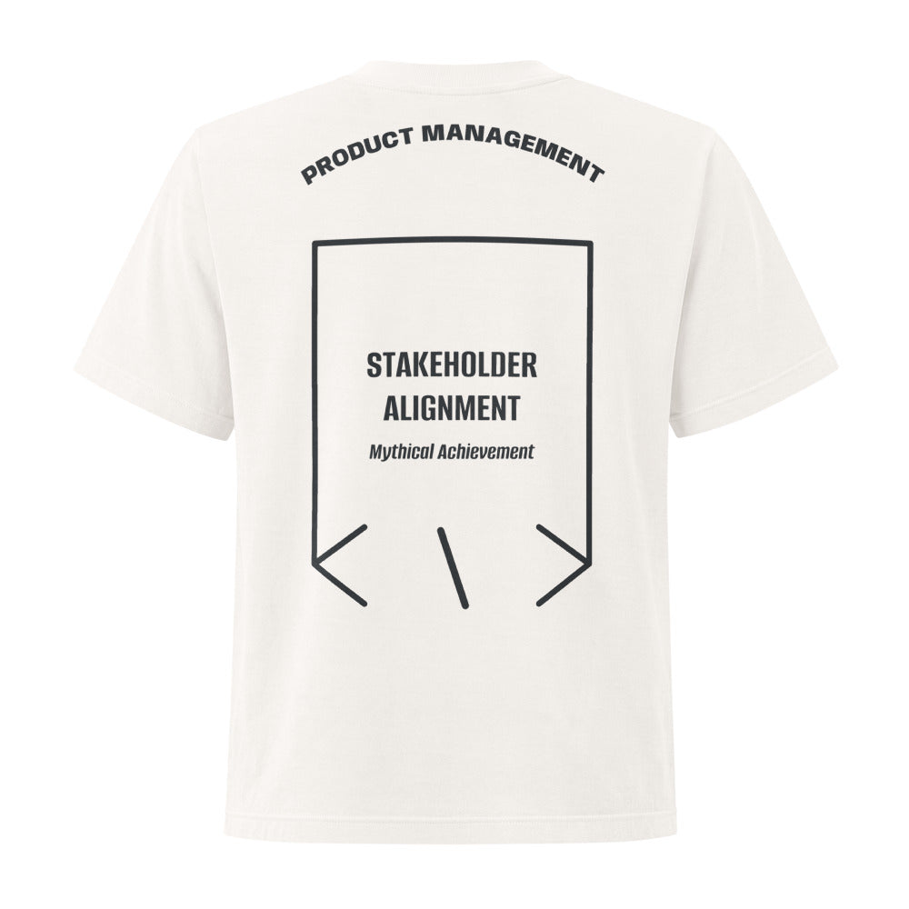 Stakeholder Alignment — Vintage White Washed Black back mockup