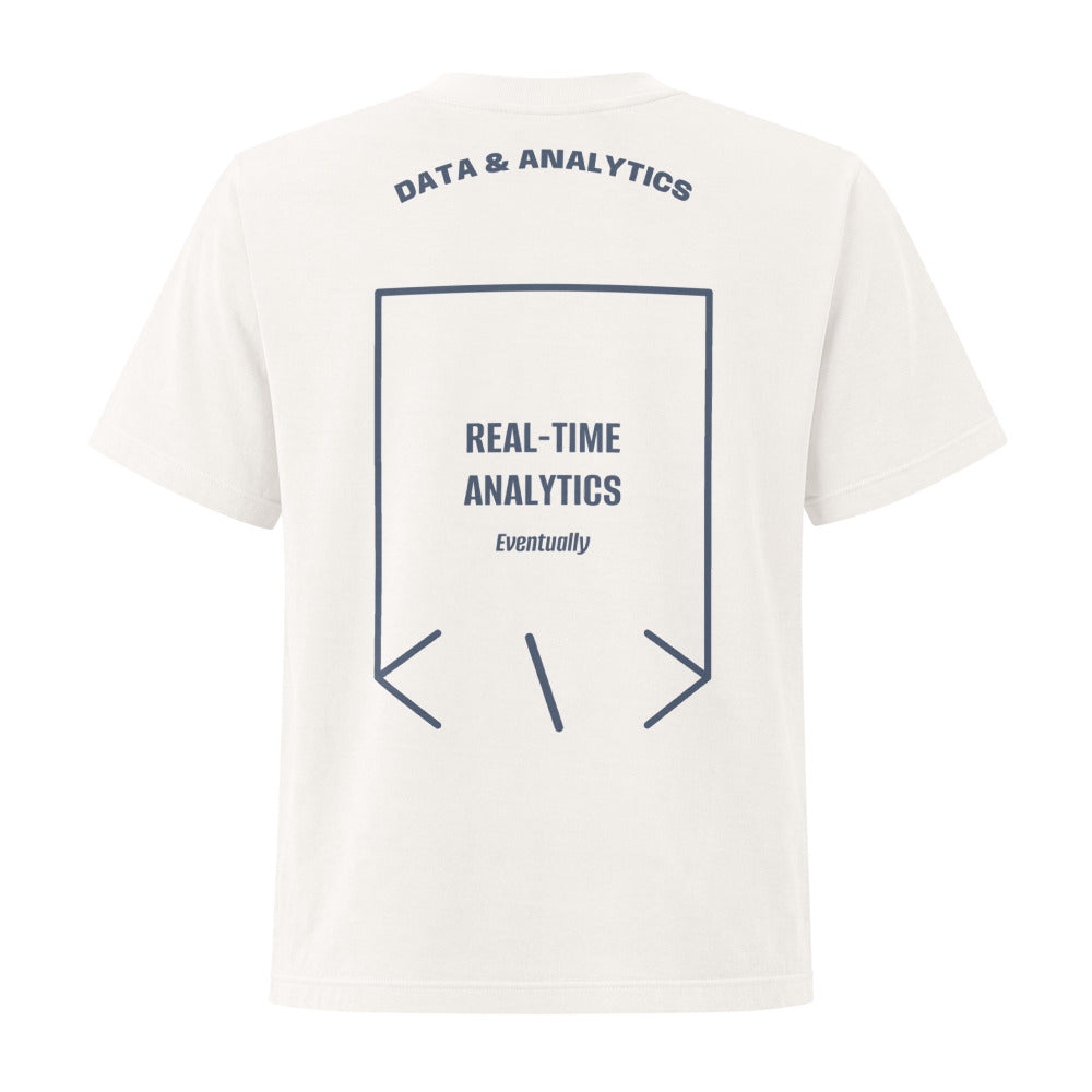 Real-Time Analytics — Vintage White Washed Navy back mockup