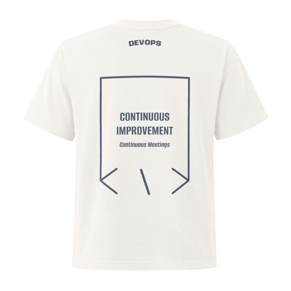 Continuous Improvement — Vintage White Washed Navy back mockup