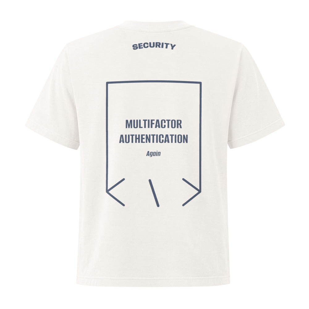 Multifactor Authentication — secondary back mockup