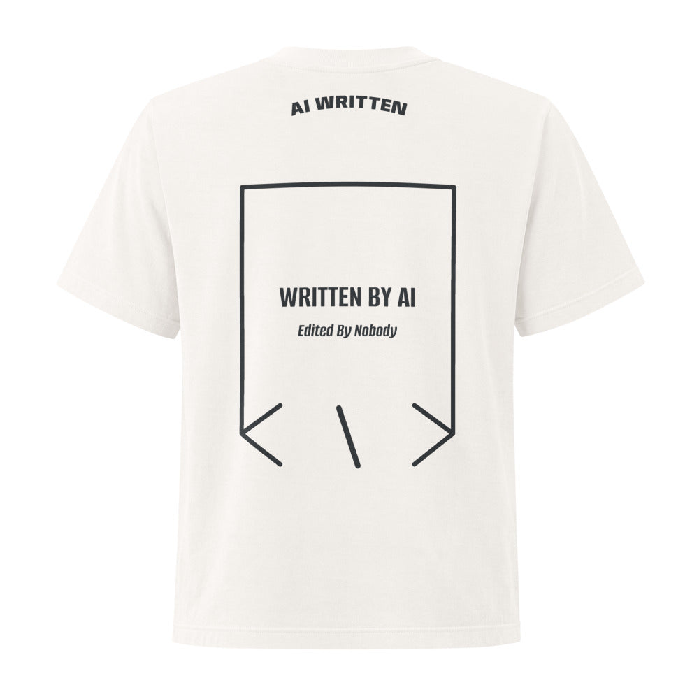 Written By AI — secondary back mockup