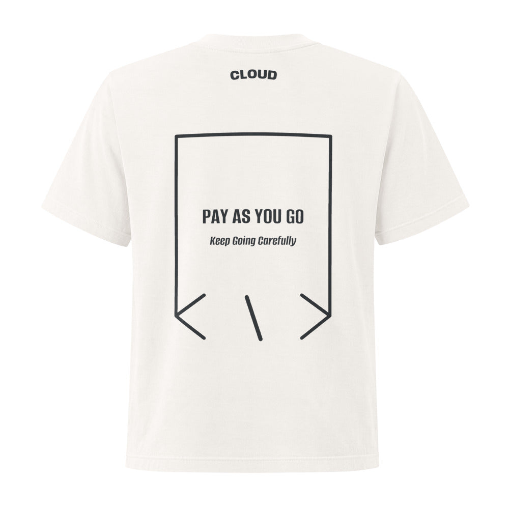 Pay As You Go — Vintage White Washed Black back mockup