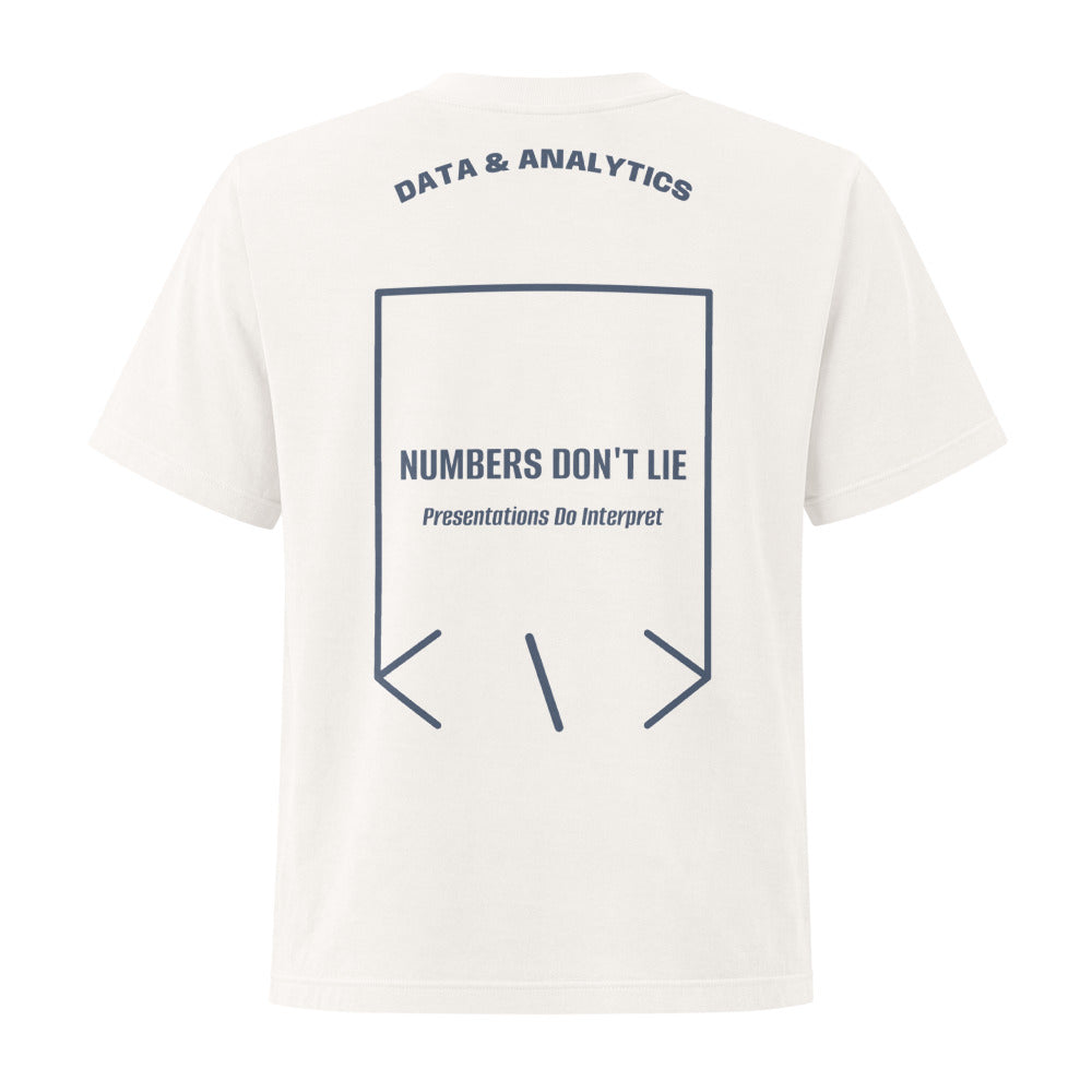 Numbers Don't Lie — Vintage White Washed Navy back mockup