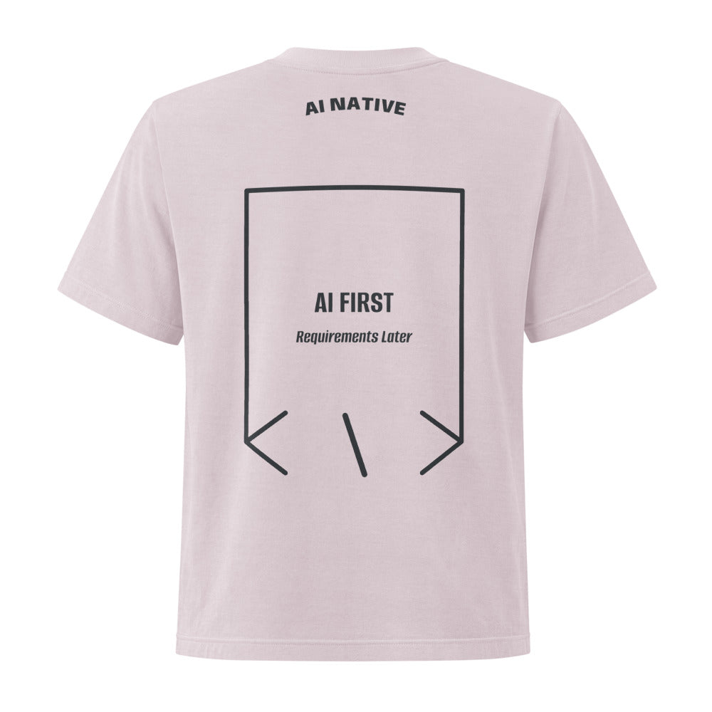 AI First — Washed Lavender Washed Black back mockup