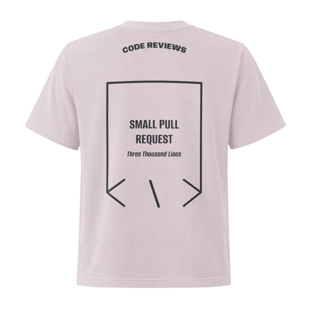 Small Pull Request — Washed Lavender Washed Black back mockup