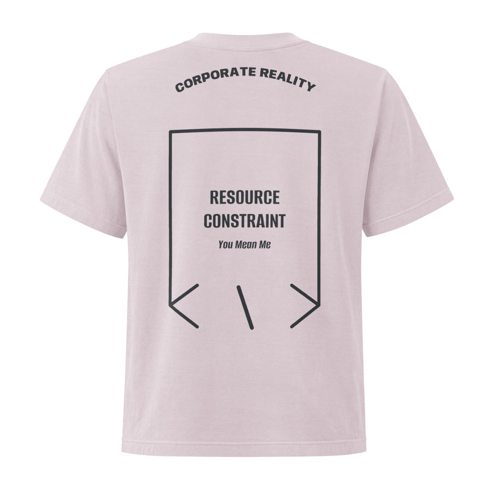 Resource Constraint — Washed Lavender Washed Black back mockup