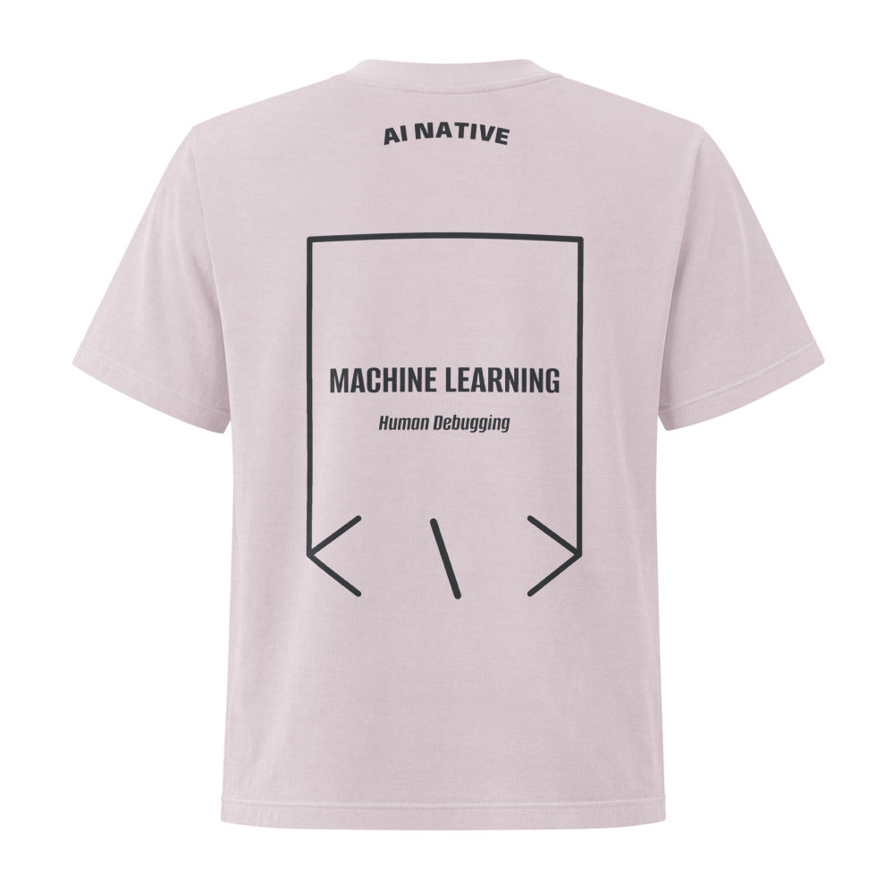 Machine Learning — Washed Lavender Washed Black back mockup