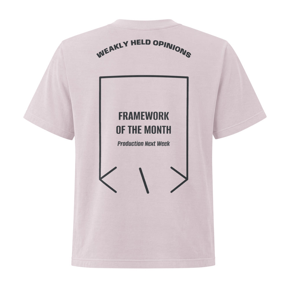 Framework Of The Month — Washed Lavender Washed Black back mockup