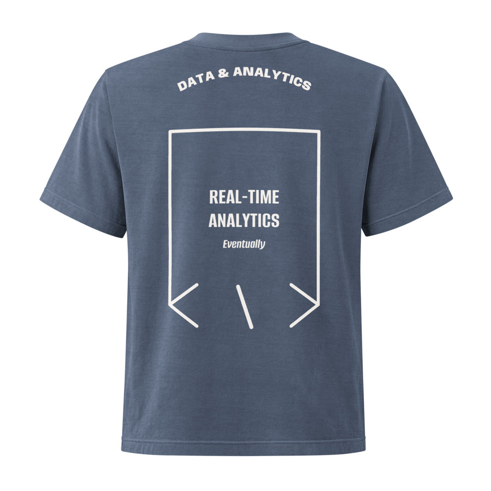 Real-Time Analytics — Washed Navy Vintage White back mockup