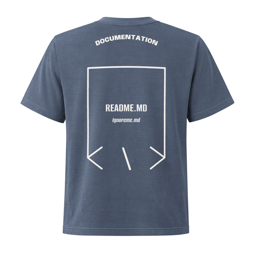 Readme.md — Washed Navy Vintage White back mockup