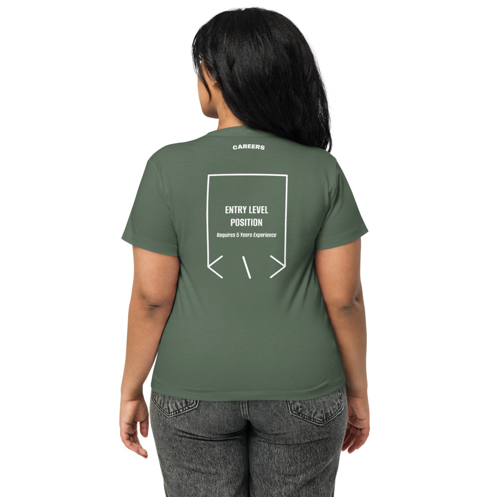 Entry Level Position — Pine White back mockup