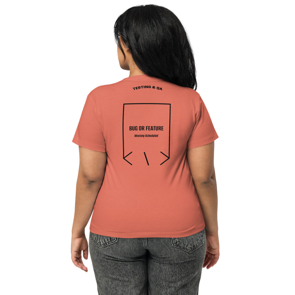 Bug Or Feature — Red Sorbet Black back mockup