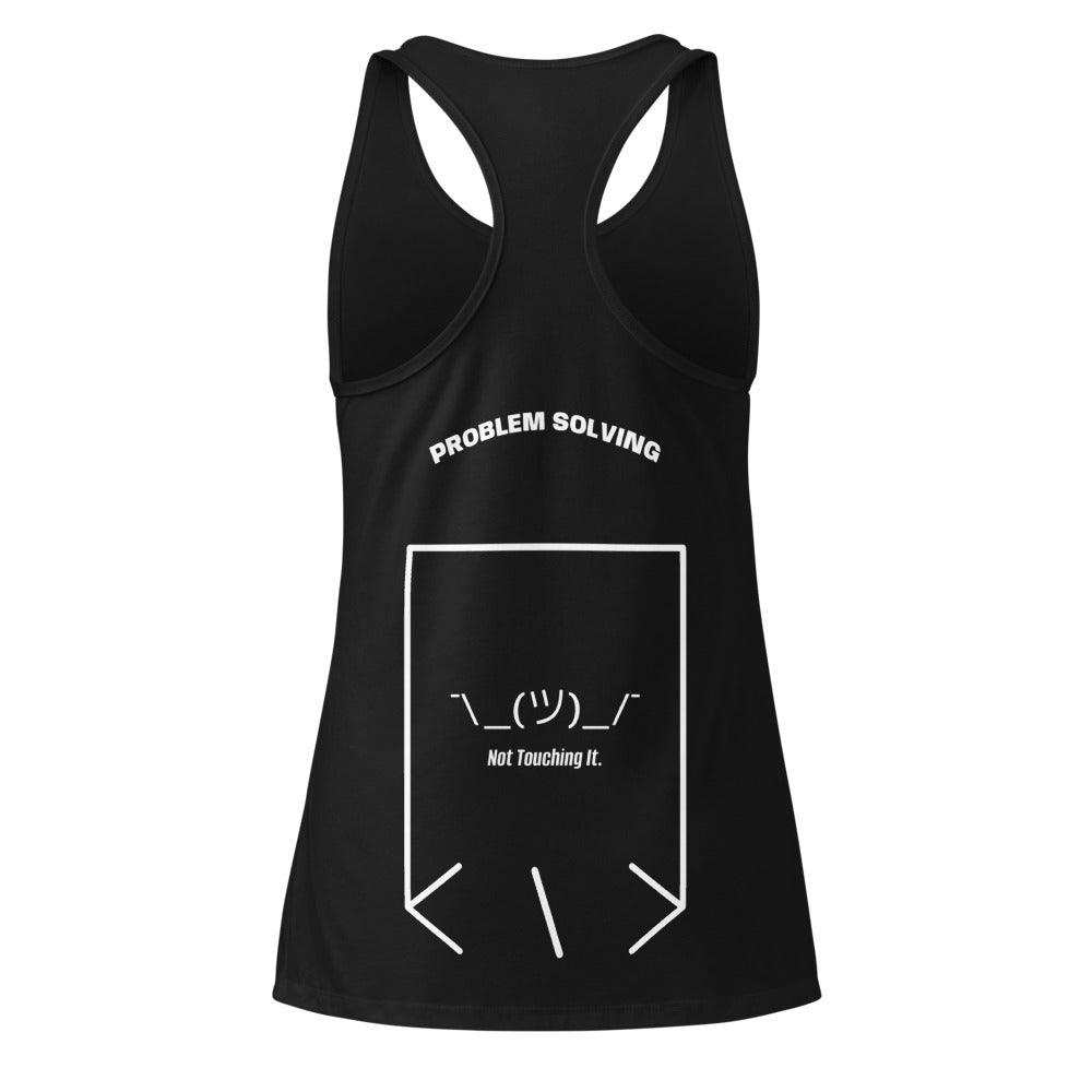 ¯\_(ツ)_/¯ — Black White back mockup