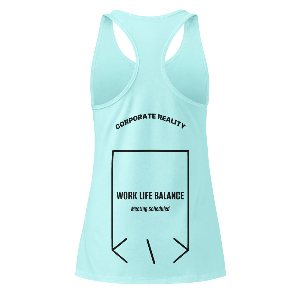 Work Life Balance — Cancun Black back mockup