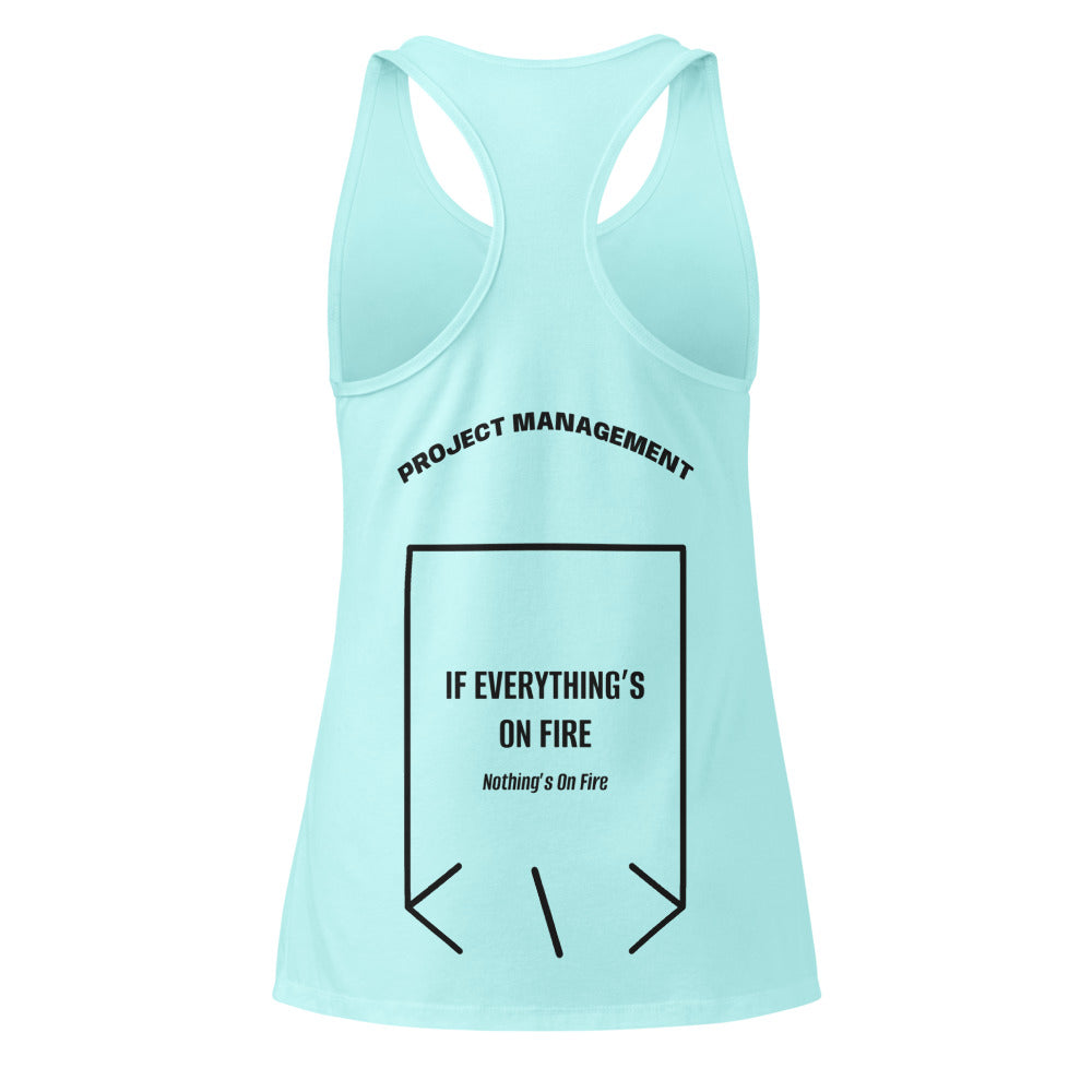 If Everything’s On Fire — Cancun Black back mockup