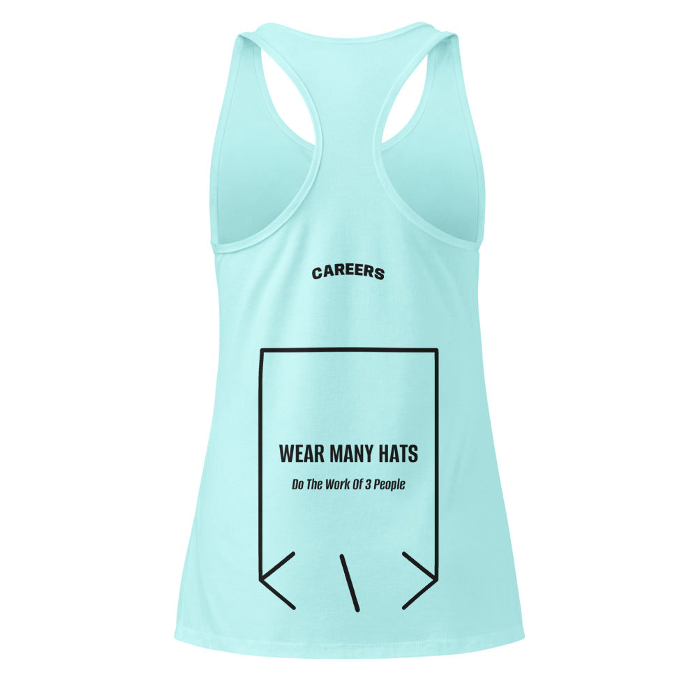 Wear Many Hats — secondary back mockup