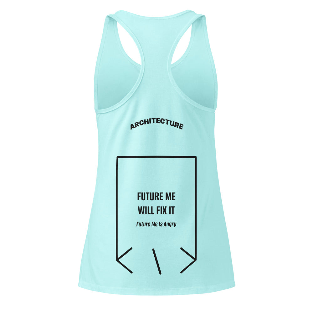 Future Me Will Fix It — Cancun Black back mockup
