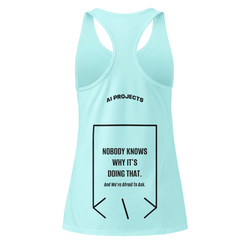 Nobody Knows Why It's Doing That. — Cancun Black back mockup