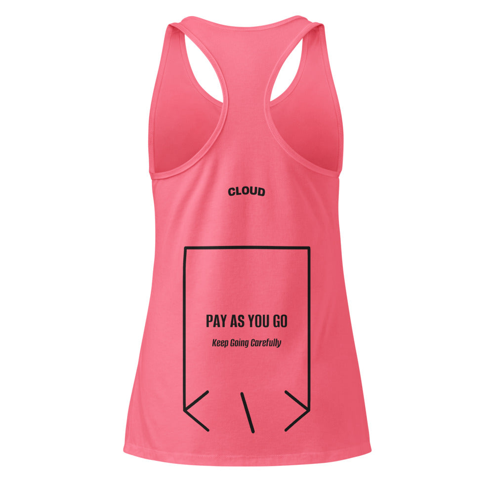 Pay As You Go — Hot Pink Black back mockup