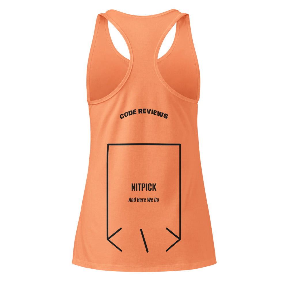 Nitpick — Light Orange Black back mockup