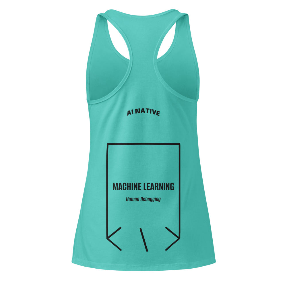 Machine Learning — Tahiti Blue Black back mockup