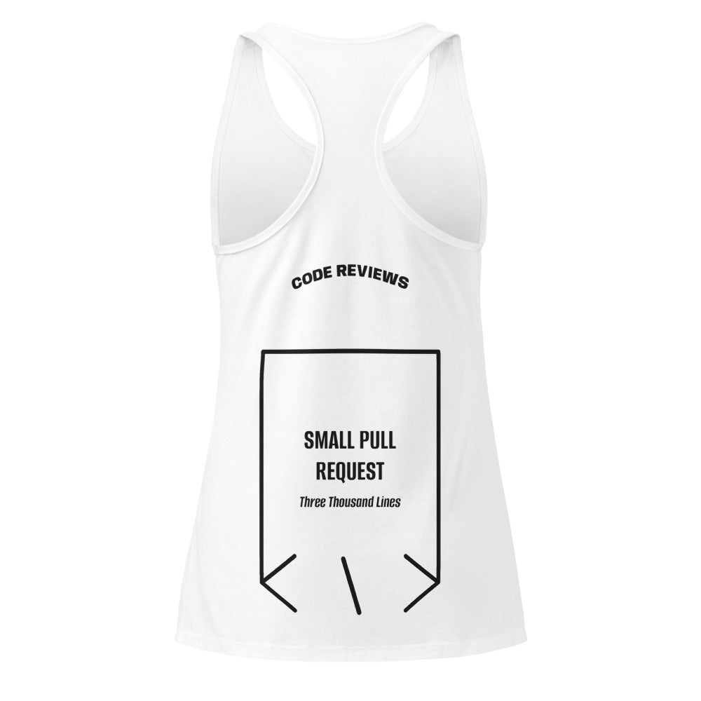 Small Pull Request — White Black back mockup