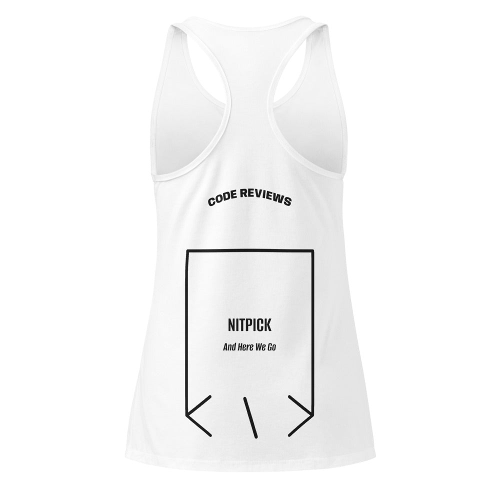 Nitpick — White Black back mockup