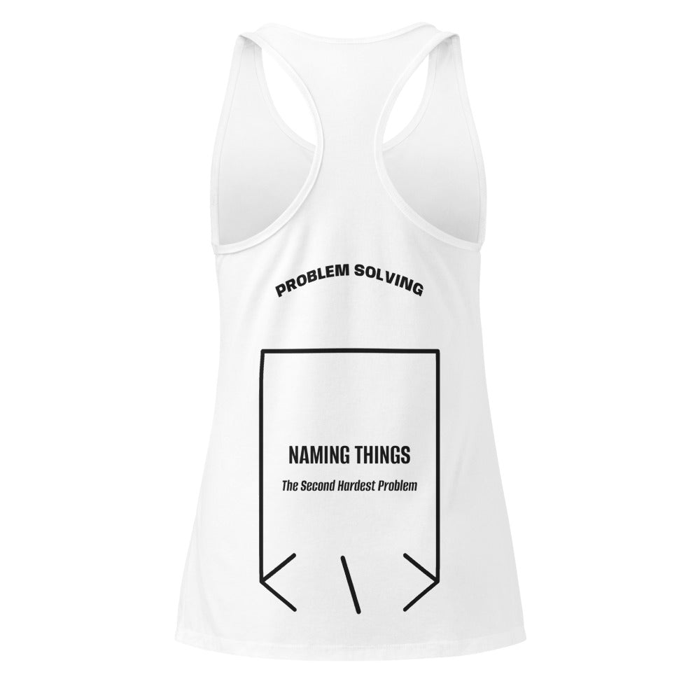 Naming Things — White Black back mockup
