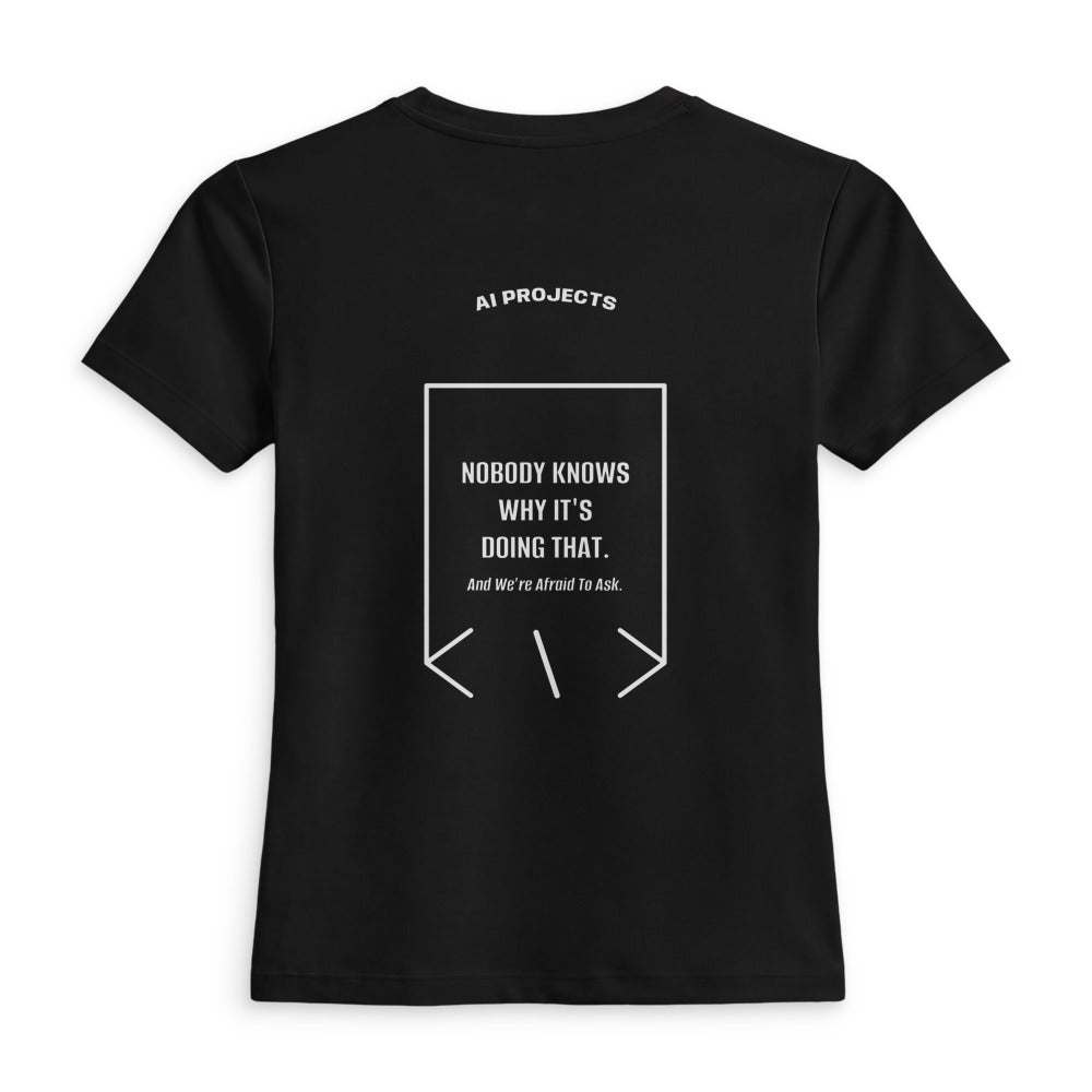 Nobody Knows Why It's Doing That. — secondary back mockup