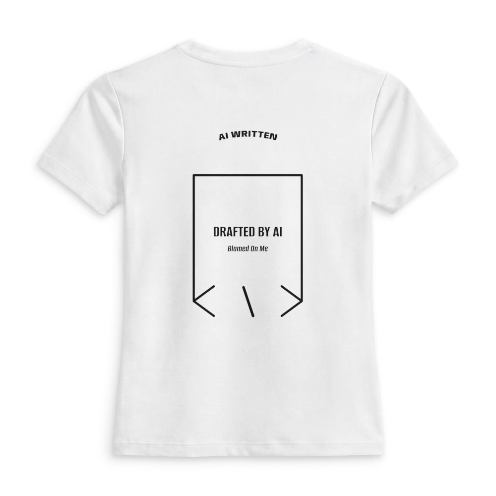 Drafted By AI — secondary back mockup