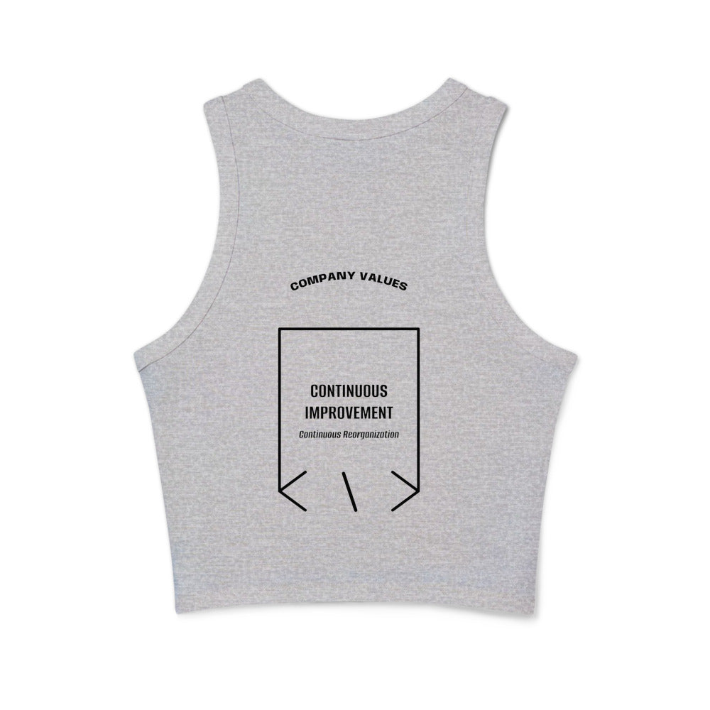 Continuous Improvement — secondary back mockup