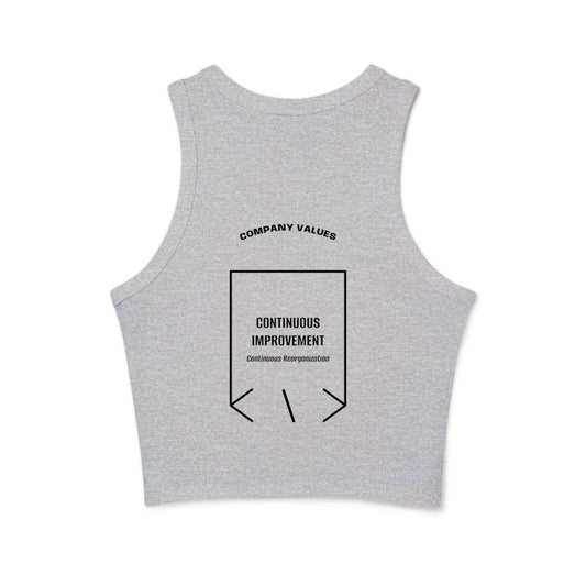 Continuous Improvement — secondary back mockup