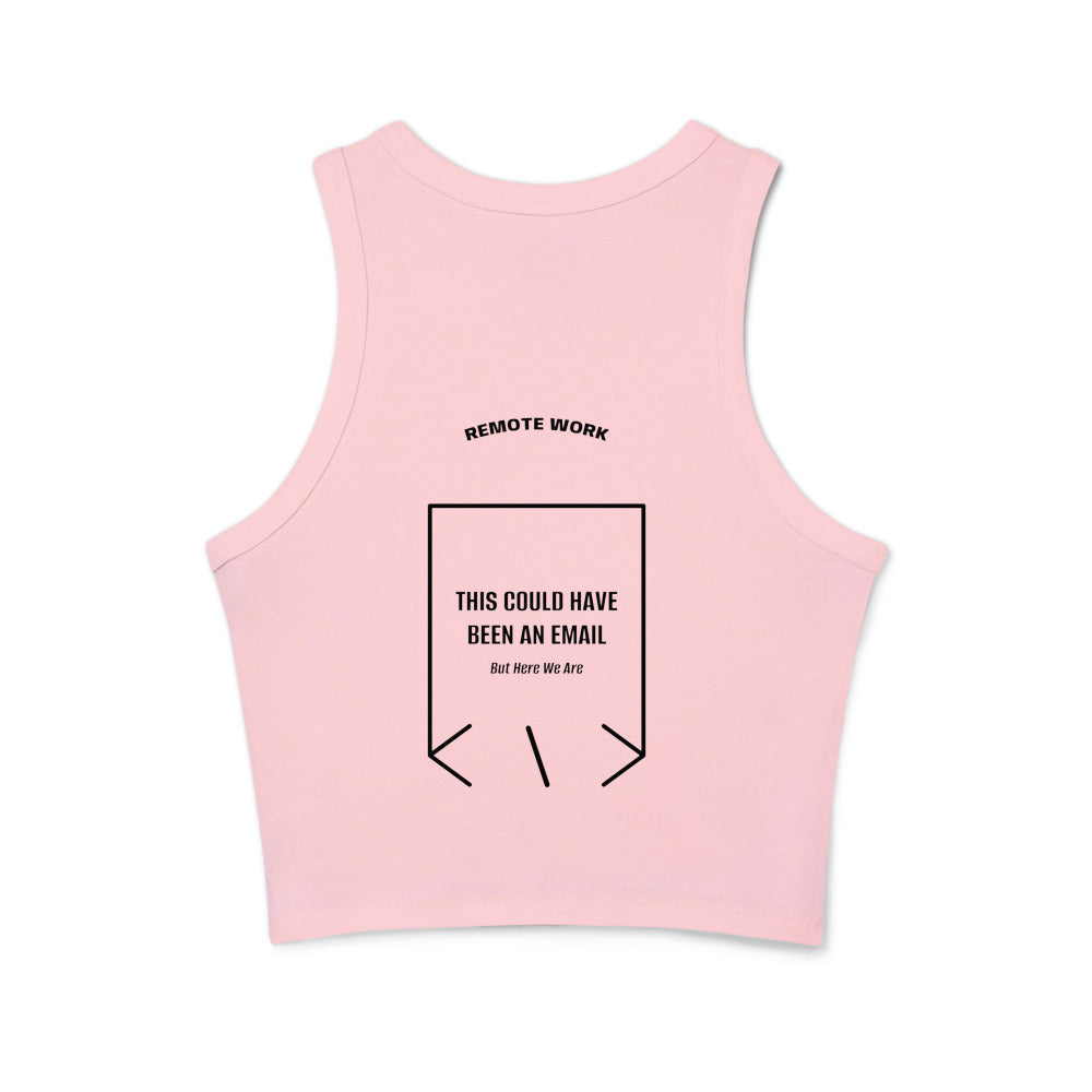 This Could Have Been An Email — Solid Pink Blend Solid Black Blend back mockup