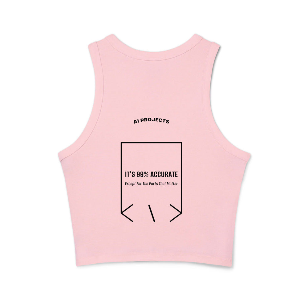 It's 99% Accurate — Solid Pink Blend Solid Black Blend back mockup