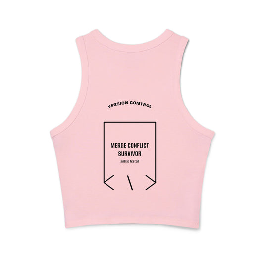 Merge Conflict Survivor — secondary back mockup