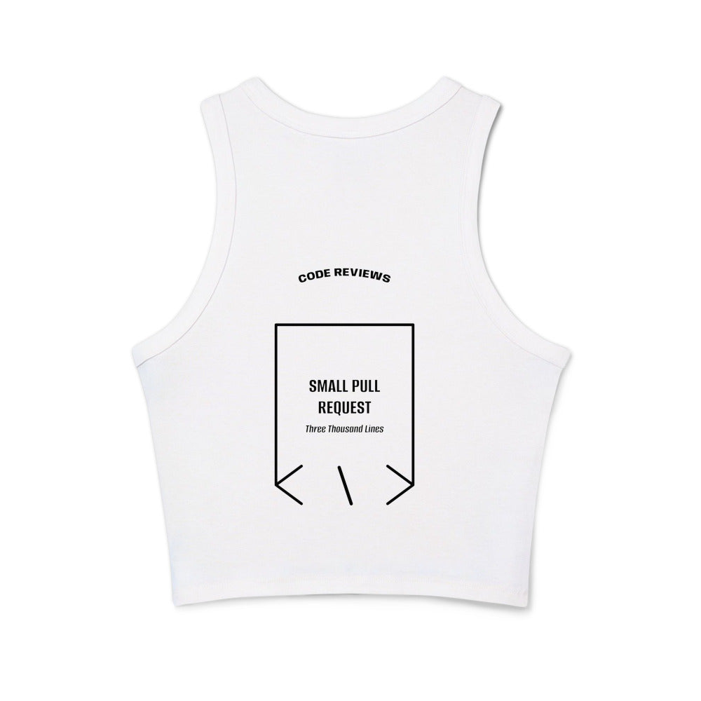 Small Pull Request — Solid White Blend Solid Black Blend back mockup