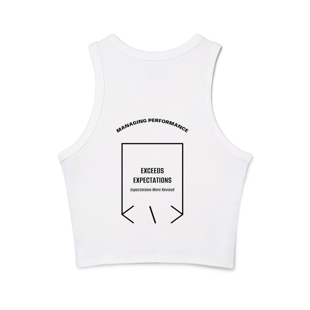 Exceeds Expectations — Solid White Blend Solid Black Blend back mockup