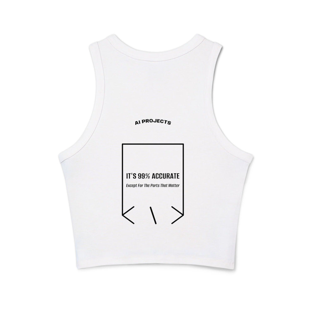 It's 99% Accurate — Solid White Blend Solid Black Blend back mockup