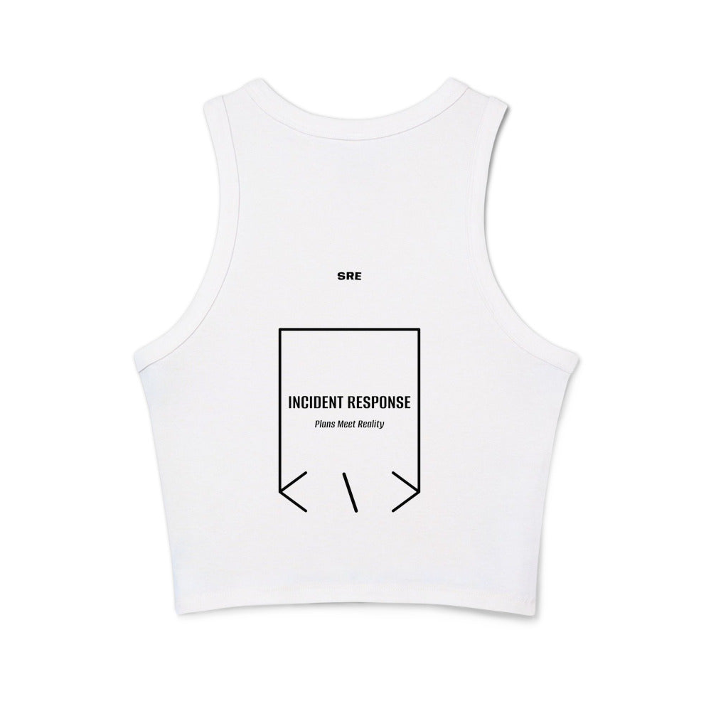 Incident Response — Solid White Blend Solid Black Blend back mockup