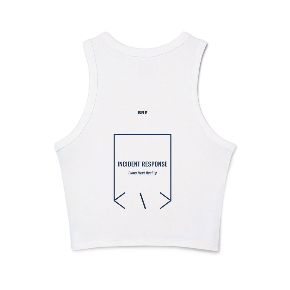 Incident Response — Solid White Blend Solid Navy Blend back mockup