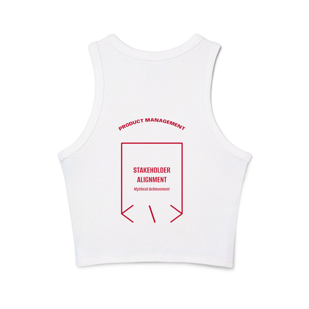 Stakeholder Alignment — Solid White Blend Solid Red Blend back mockup