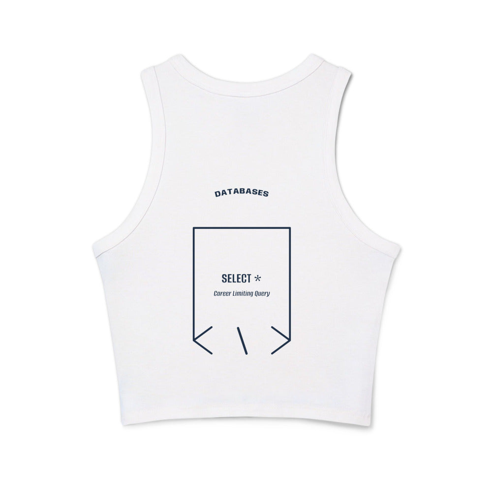 SELECT * — Solid White Blend Solid Navy Blend back mockup