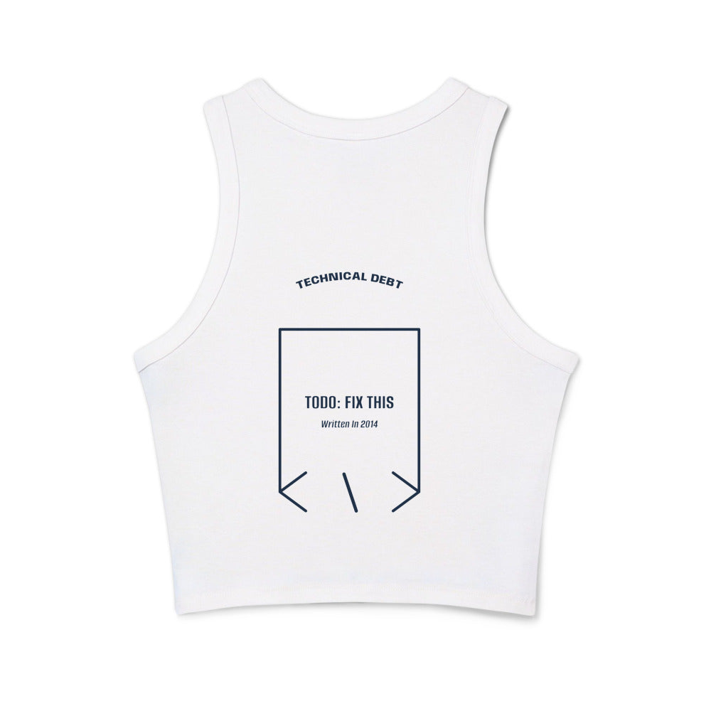 TODO: Fix This — Solid White Blend Solid Navy Blend back mockup